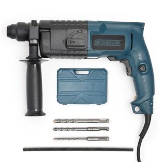 Hammer Drill Machine 20MM 500W 850RPM with 3-Piece Drill Bit